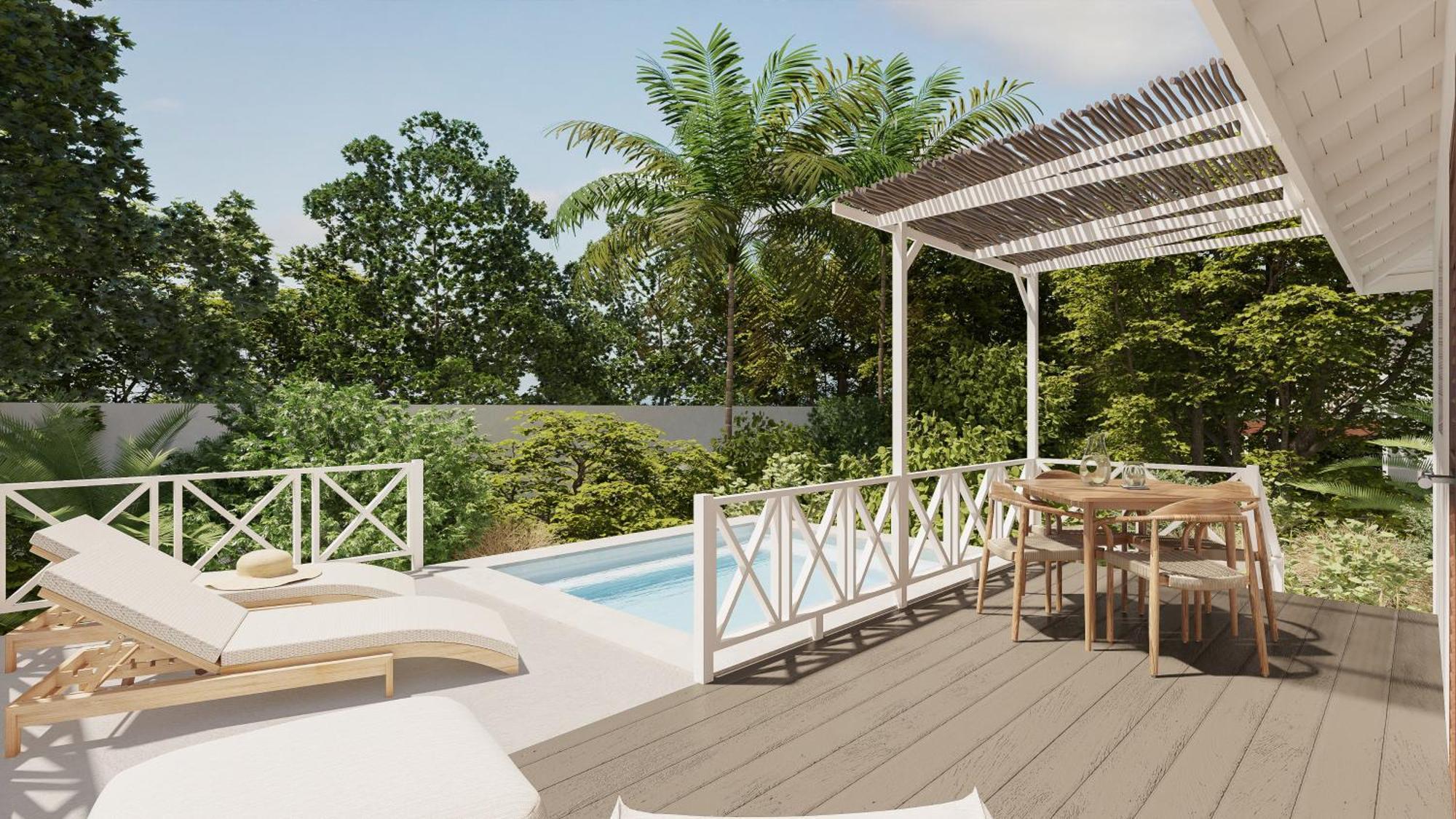 Botanique Bungalows Westpunt Exterior photo